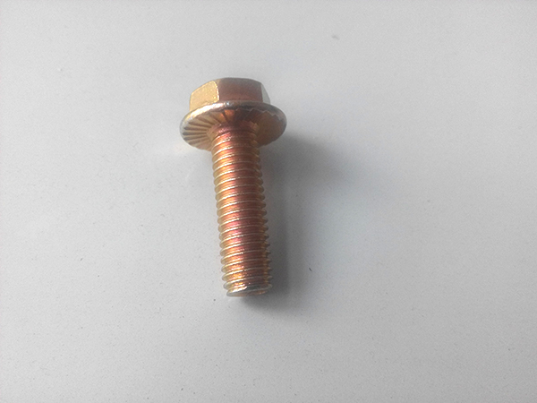 Hexagonal flanged bolt